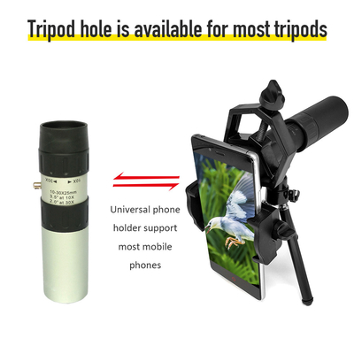 Universele Handbediende Éénogige Telescoop 10-30X25 HD Zoomlens